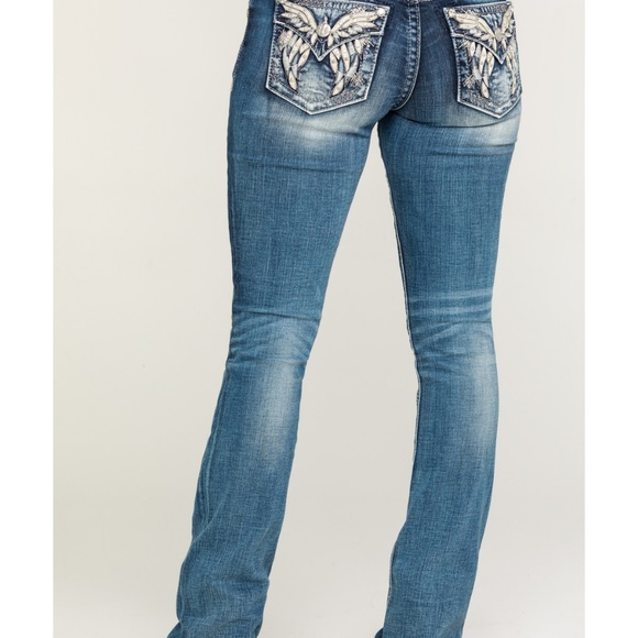 miss me butterfly jeans